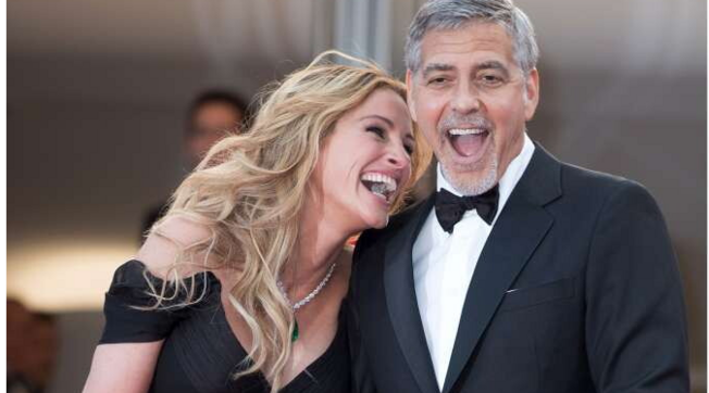 George Clooney e Julia Roberts insieme in un film: “Ci sono volute 80 riprese per girare la scena di un bacio”