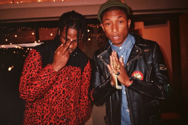 Travis Scott e Pharrell Williams stanno girando un nuovo video a Los Angeles