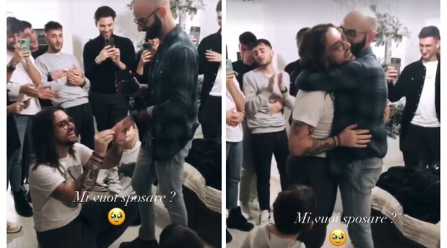 Valerio Scanu si sposa, la dolcissima proposta al compagno