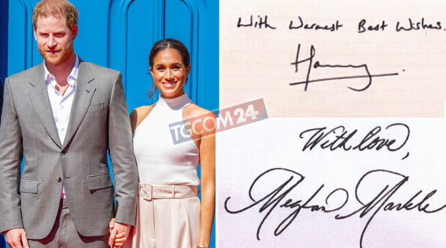 Harry “ribelle e insofferente”, Meghan “astuta e manipolatrice”: cosa rivela la calligrafia dei Duchi di Sussex Harry “ribelle e insofferente”, Meghan “astuta e manipolatrice”: cosa rivela la calligrafia dei Duchi di Sussex