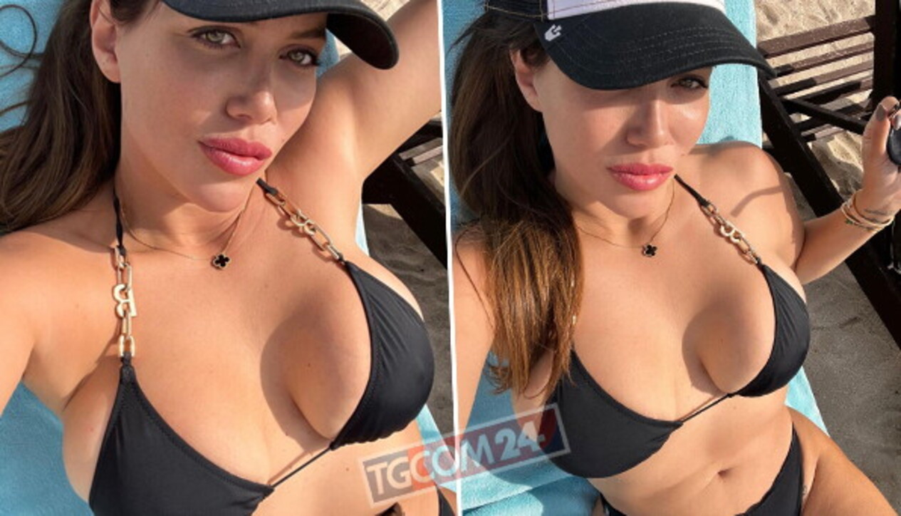 Wanda Nara, bikini esplosivo per provocare Mauro Icardi