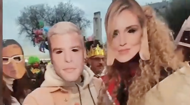 Fedez ricompare nelle storie di Chiara Ferragni: ma è uno scherzo