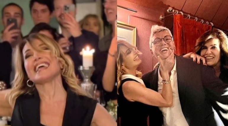 Barbara d’Urso, parata di vip alla super festa di compleanno: foto e video della serata
