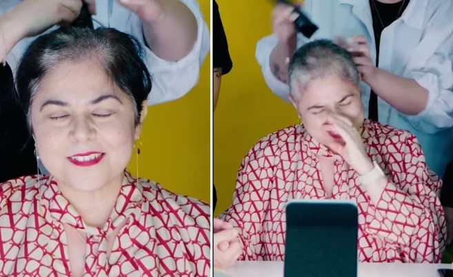 Michela Murgia rasa i capelli, il video sui social è virale