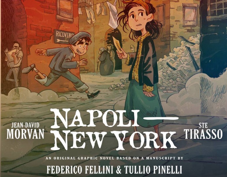 Federico Fellini, il fumetto per Napoli-New York