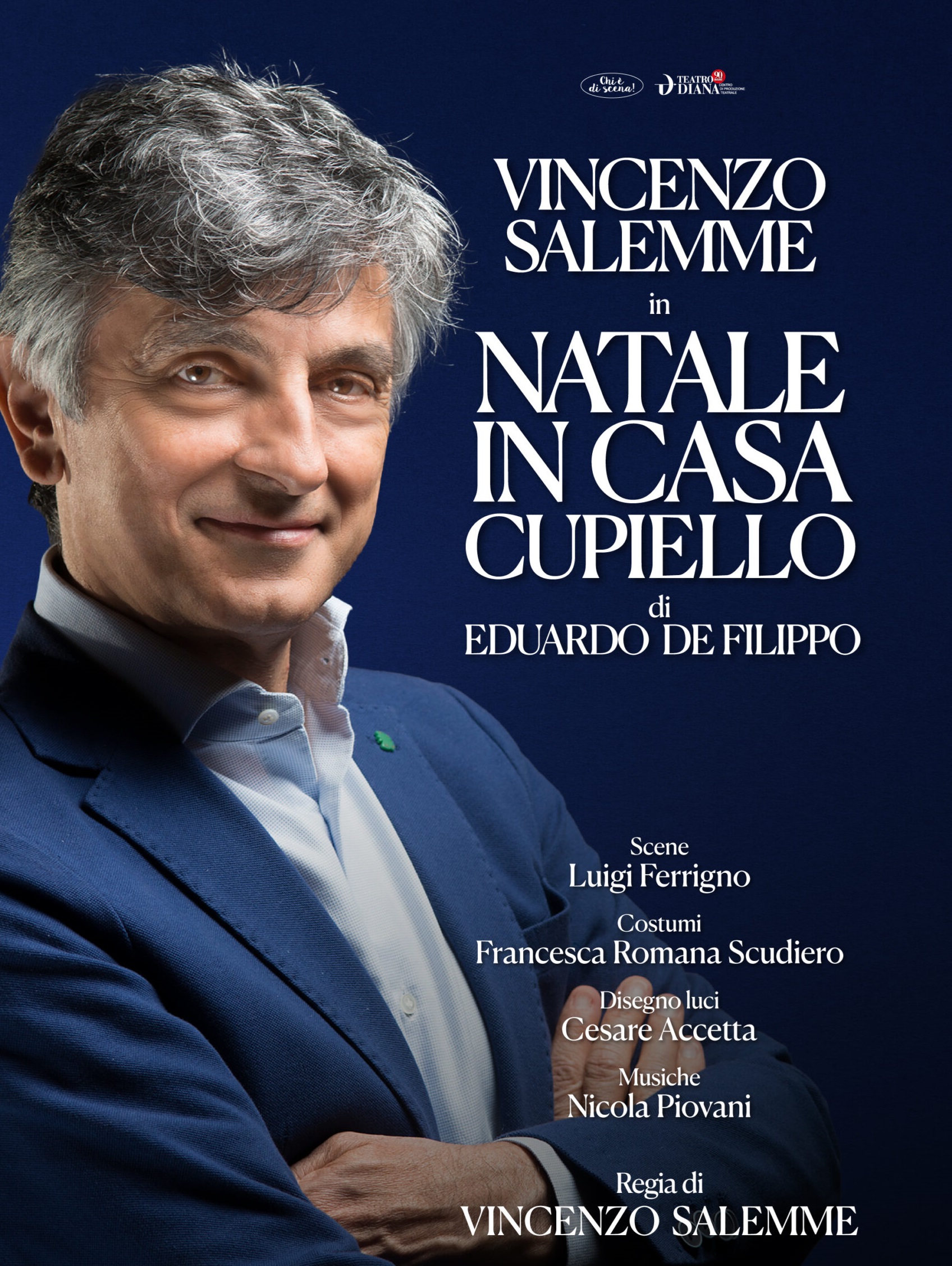 Teatro, a Napoli “Natale in casa Cupiello” di Vincenzo Salemme