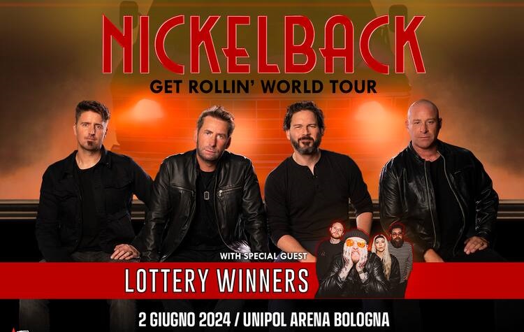 I Nickelback portano il loro tour anche in Italia: il 2 giugno 2024 a Bologna I Nickelback portano il loro tour anche in Italia: il 2 giugno 2024 a Bologna