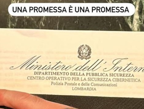 Fedez e le affermazioni dopo la denuncia all’hater: “Ha chiesto scusa, ma ci deve mettere la faccia”