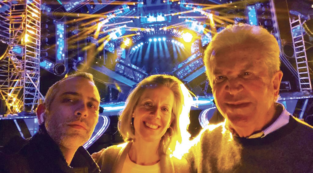 Gaetano e Maria Chiara Castelli: “Una suggestione floreale per la scena del Festival”