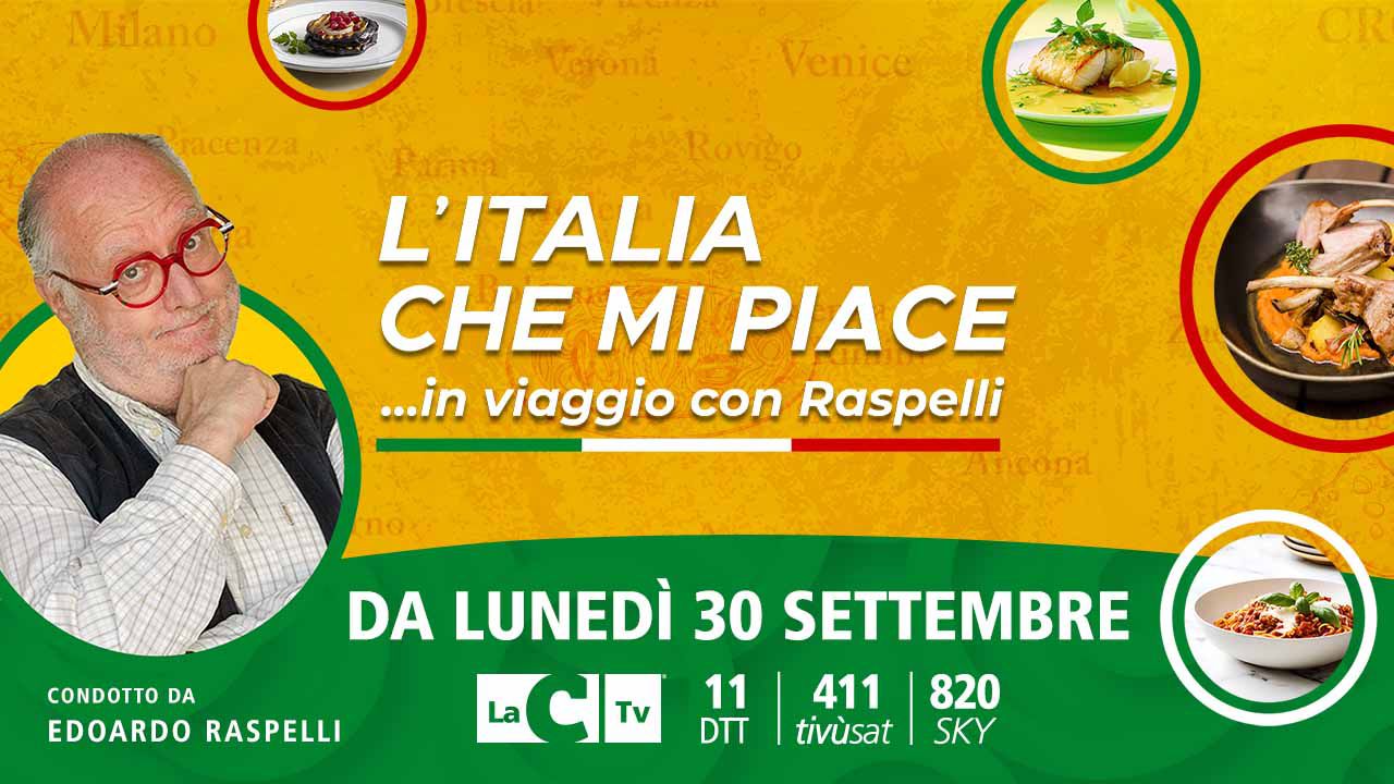 Torna Raspelli con la sua Italia semplice nel debutto su La C